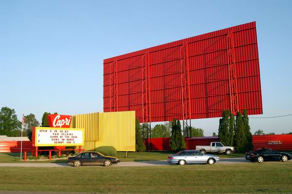 Capri Drive-In Theatre - Lining Up 2004